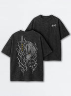 Zenitsu Blade – Black T-Shirt – mockup | Demon Slayer