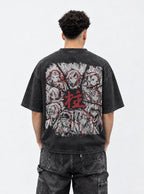 Hashira Group – Black T-Shirt – model shot | Demon Slayer