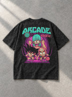 Bulma's Arcade – T-Shirt – flat-lay | Dragon Ball