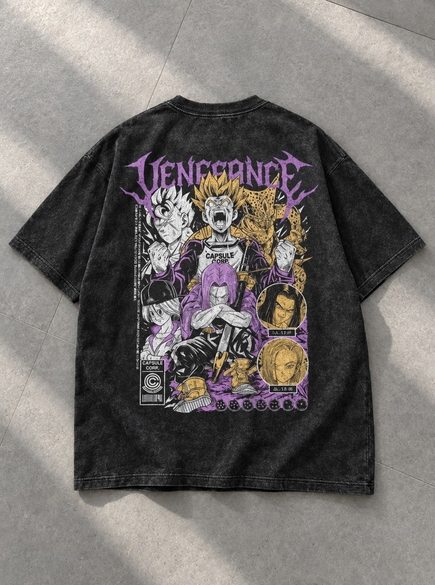 Future Trunks Vengeance – T-Shirt – flat-lay | Dragon Ball