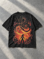 Shenron Inferno – T-Shirt – flat-lay | Dragon Ball
