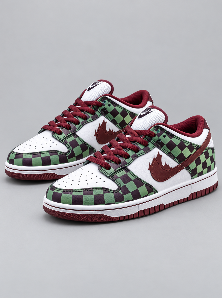 Nichirin Low-Top Sneakers – Tanjiro – pair hero | Demon Slayer