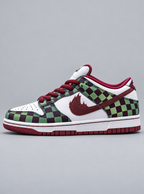 Nichirin Low-Top Sneakers – Tanjiro – outer side | Demon Slayer