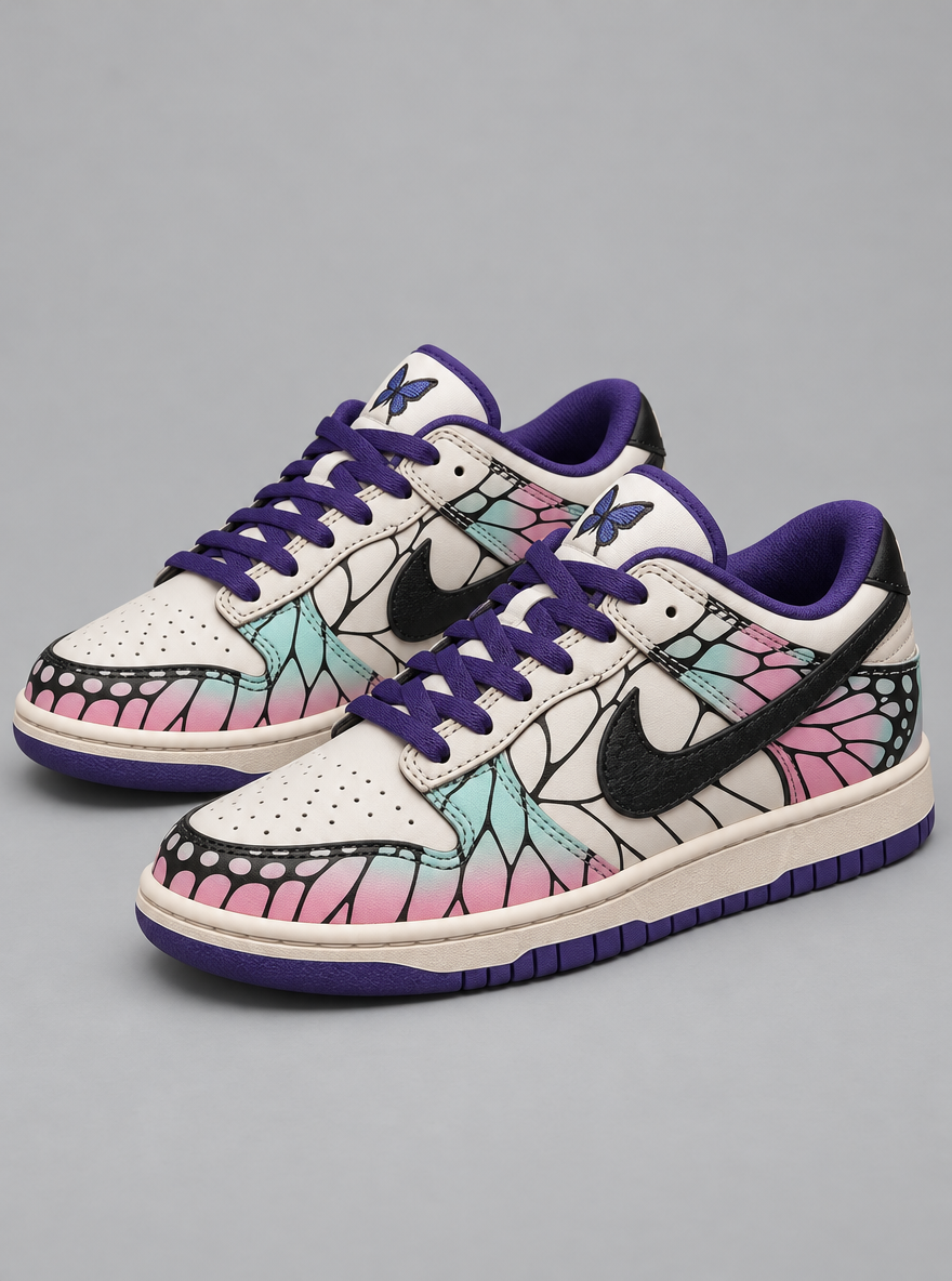 Nichirin Low-Top Sneakers – Shinobu – pair hero | Demon Slayer