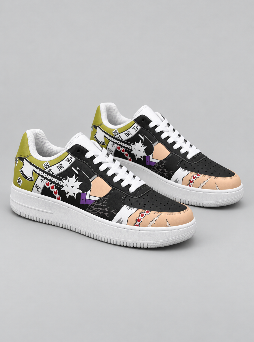 Nichirin Low-Top Sneakers – Gyomei – pair hero | Demon Slayer