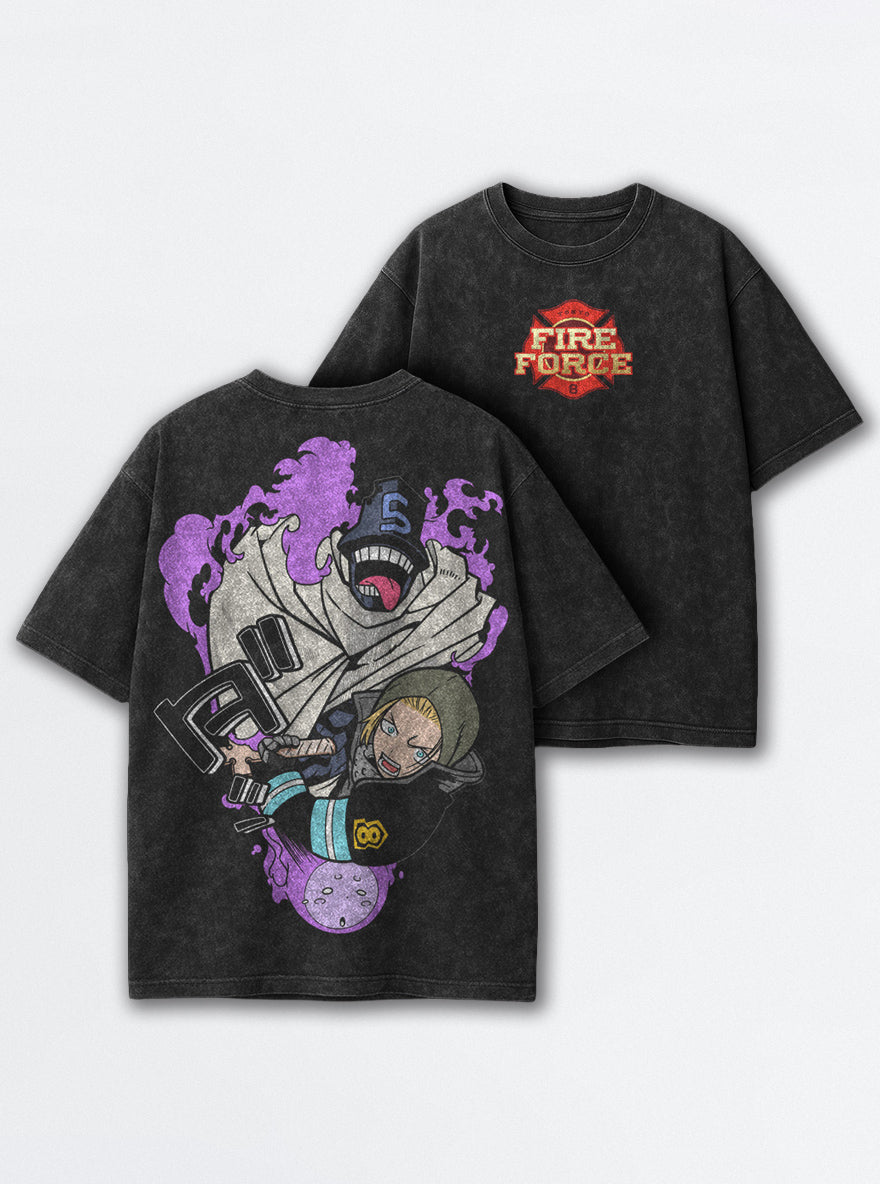 Cleaver Shade – T-Shirt – mockup | Fire Force