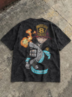 Ignition Gauntlet – T-Shirt – flat-lay | Fire Force