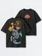Ignition Gauntlet – T-Shirt – mockup | Fire Force