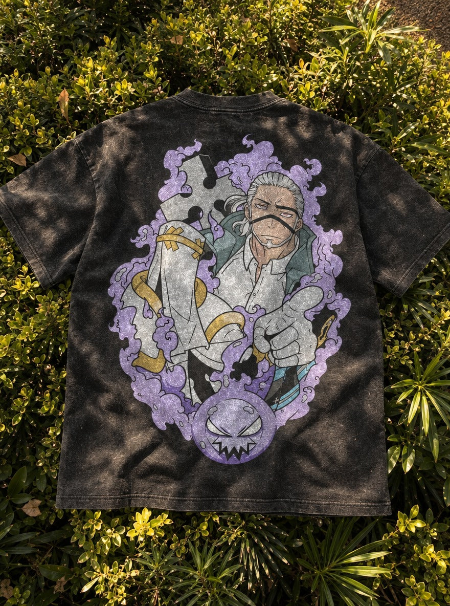Puzzle Phantom – T-Shirt – flat-lay | Fire Force