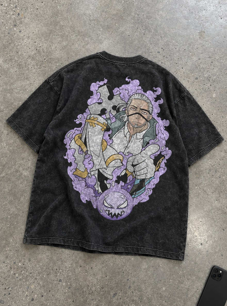 Puzzle Phantom – T-Shirt – flat-lay | Fire Force