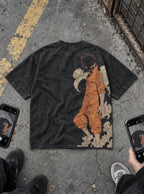 Shadow Smile – T-Shirt – flat-lay | Fire Force
