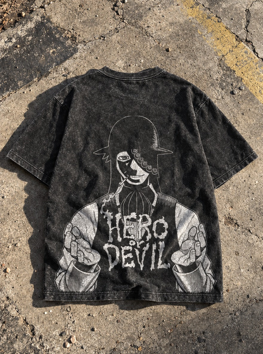 Smoke Reach – T-Shirt – flat-lay | Fire Force