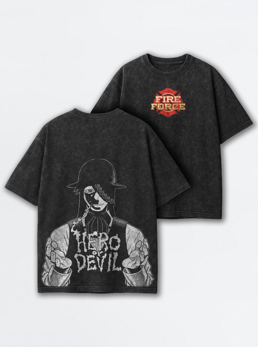 Smoke Reach – T-Shirt – mockup | Fire Force