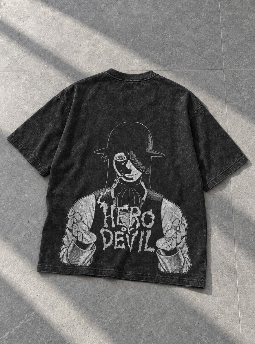 Smoke Reach – T-Shirt – flat-lay | Fire Force