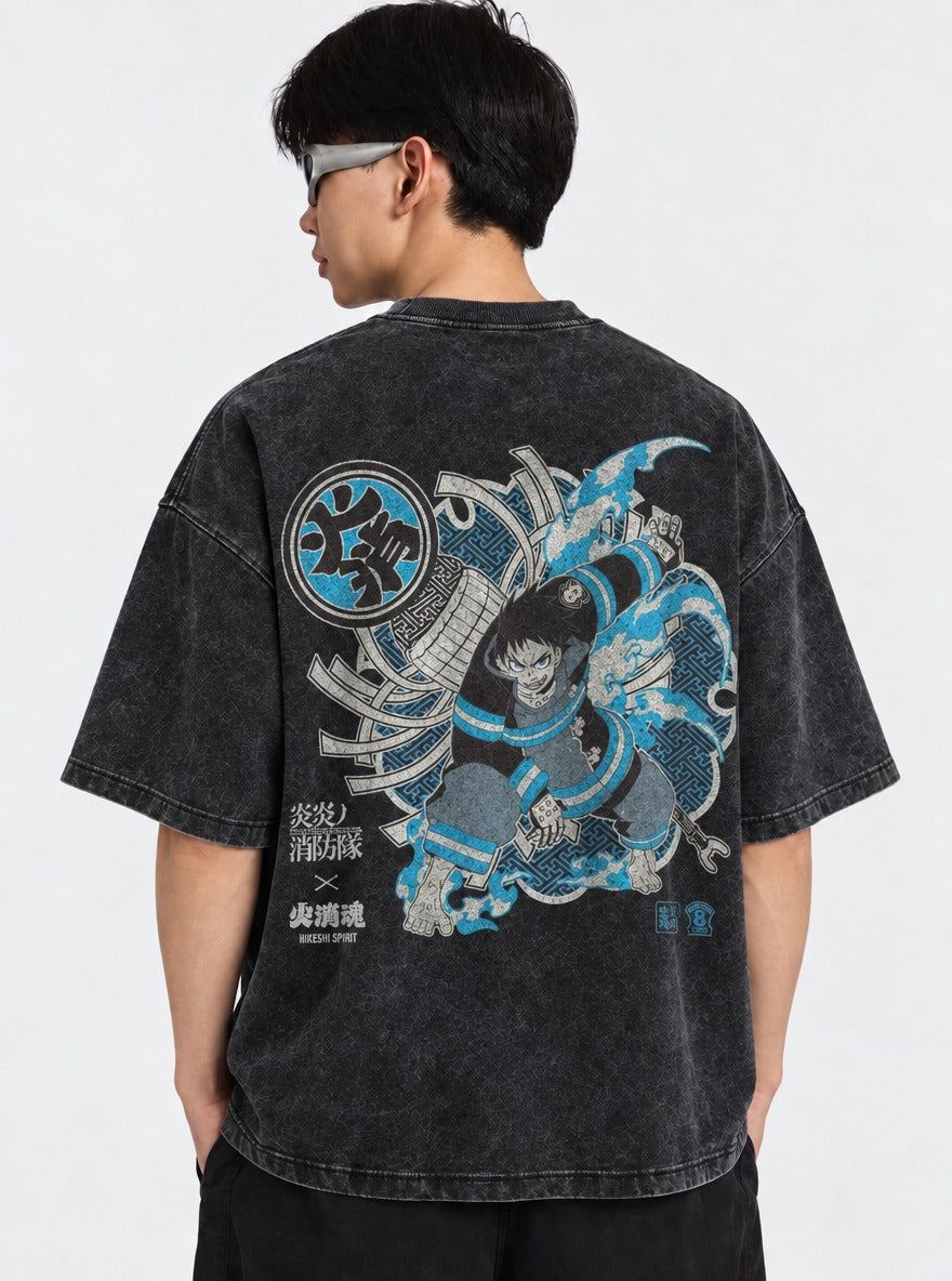 Spirit Blaze – T-Shirt – model shot | Fire Force