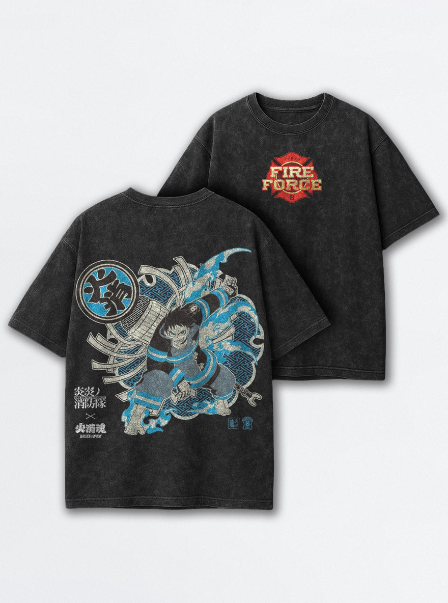 Spirit Blaze – T-Shirt – mockup | Fire Force