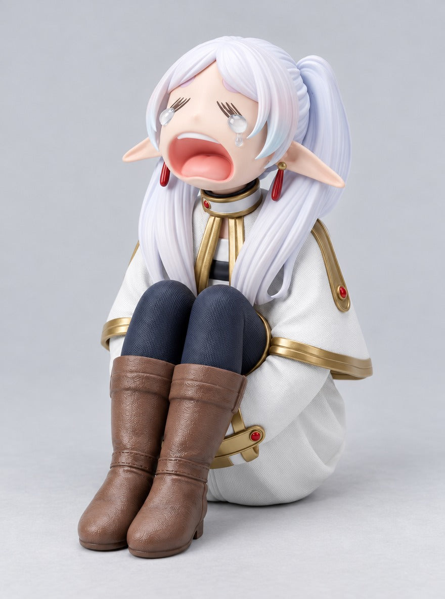 Frieren Crying Figure – left view | Frieren