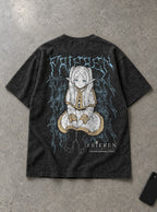 Frieren Ice Metal – T-Shirt – flat-lay | Frieren