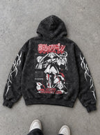 Frieren Quiet Eternity – Hoodie – flat-lay | Frieren