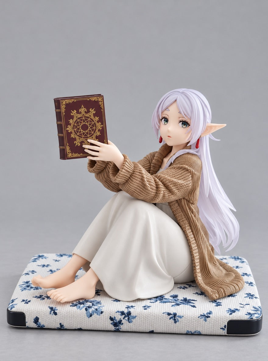 Frieren Reading Figure – front view | Frieren
