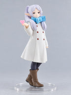 Frieren Winter Coat Figure – left view | Frieren