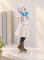 Frieren Winter Coat Figure – on a display shelf | Frieren