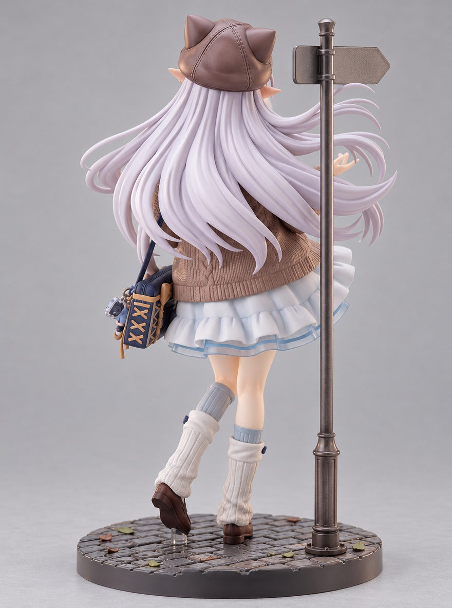 Frieren Winter Street Figure – back view | Frieren