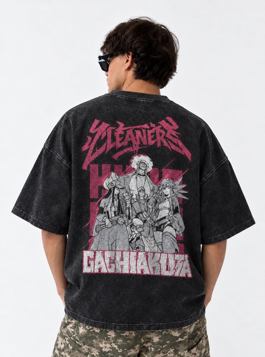 The Cleaners – T-Shirt – model shot | Gachiakuta