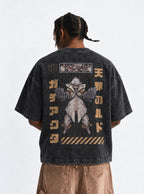 Rudo Gloves – T-Shirt – model shot | Gachiakuta