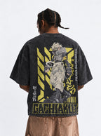 Rudo Hazard – T-Shirt – model shot | Gachiakuta