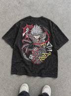 Rudo Chain Grip – T-Shirt – flat-lay | Gachiakuta