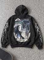 Forest Spirits – Hoodie – flat-lay | Ghibli