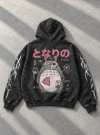Totoro Anatomy – Hoodie – flat-lay | Ghibli