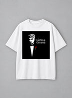 Giorno Godfather – White Tee – mockup | Meme Tees