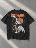 Hinata Charge – T-Shirt – flat-lay | Haikyuu