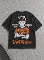 Nishinoya Libero – T-Shirt – flat-lay | Haikyuu