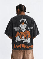 Nishinoya Libero – T-Shirt – model shot | Haikyuu