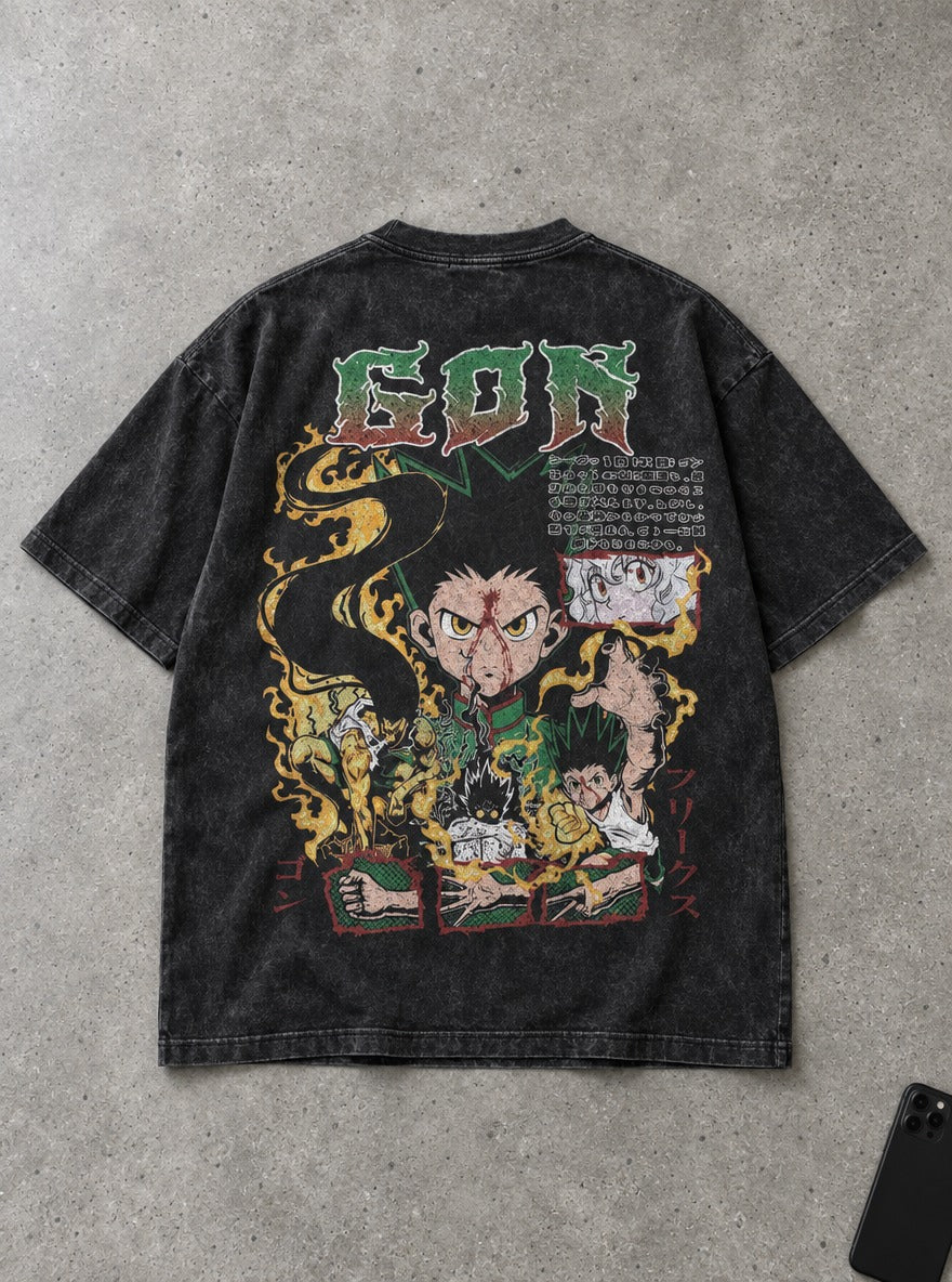 Gon Freecss – T-Shirt – flat-lay | Hunter x Hunter