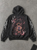 Gon Rage – Hoodie – flat-lay | Hunter x Hunter