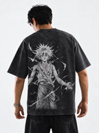 Killua Godspeed – T-Shirt – model shot | Hunter x Hunter