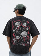 Main Four Suits – T-Shirt – model shot | Hunter x Hunter