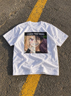 I Have 2 Sides – White Tee – flat-lay | Meme Tees