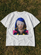 Jodio Pinkman – White Tee – flat-lay | Meme Tees