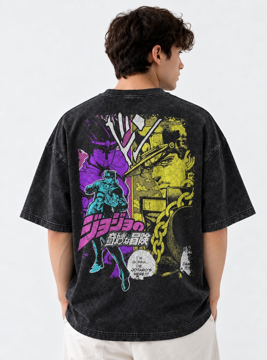 Jotaro's Here – T-Shirt – model shot | JoJo