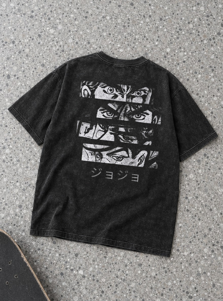 Joestar Eyes – T-Shirt – flat-lay | JoJo