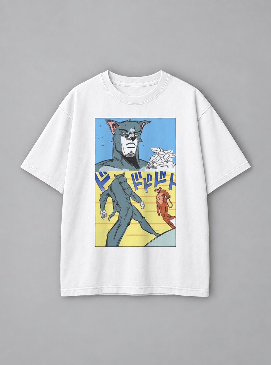 Tom JoJo Walk – White Tee – mockup | JoJo