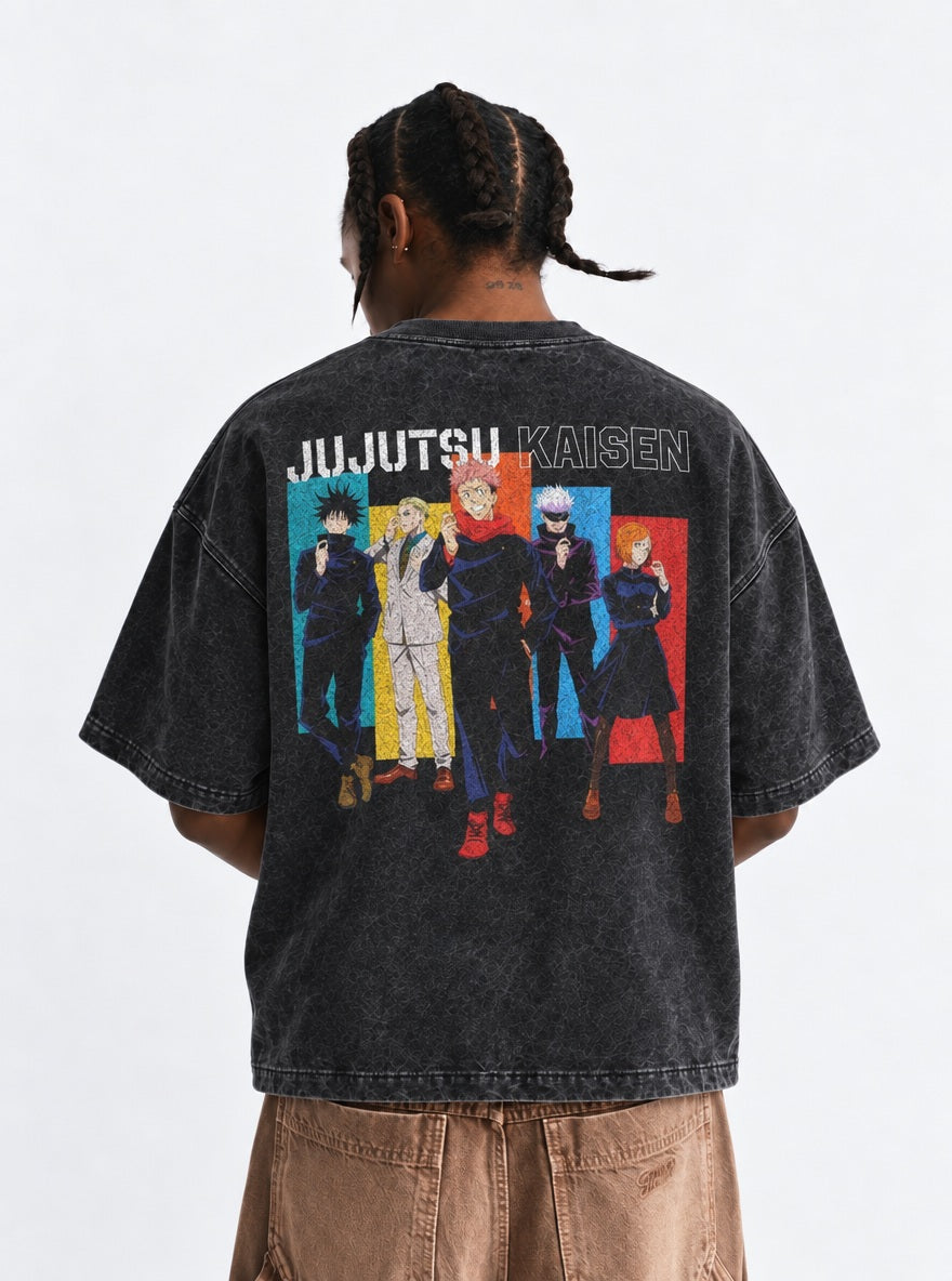 Sorcerer Squad – T-Shirt – model shot | Jujutsu Kaisen