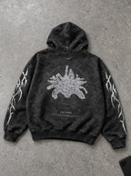 Mahito's Domain – Hoodie – flat-lay | Jujutsu Kaisen