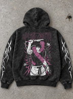 Toji Chain – Hoodie – flat-lay | Jujutsu Kaisen