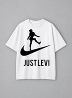 Just Levi – White Tee – mockup | Meme Tees